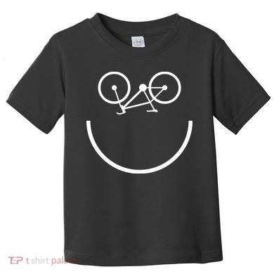 Smiling Bicycle Toddler T-Shirt