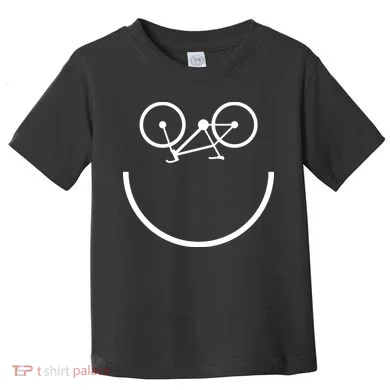 Smiling Bicycle Toddler T-Shirt