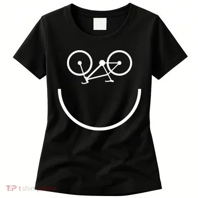 Smiling Bicycle Women's T-Shirt
