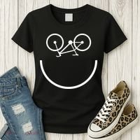 Smiling Bicycle Women's T-Shirt thumb 3