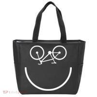 Smiling Bicycle Tote Bag thumb 0