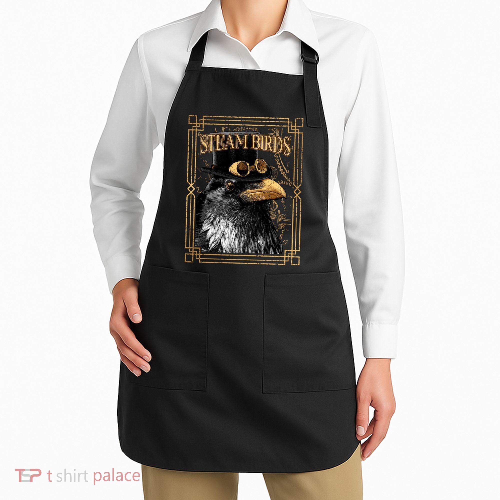 Steam Birds Apron
