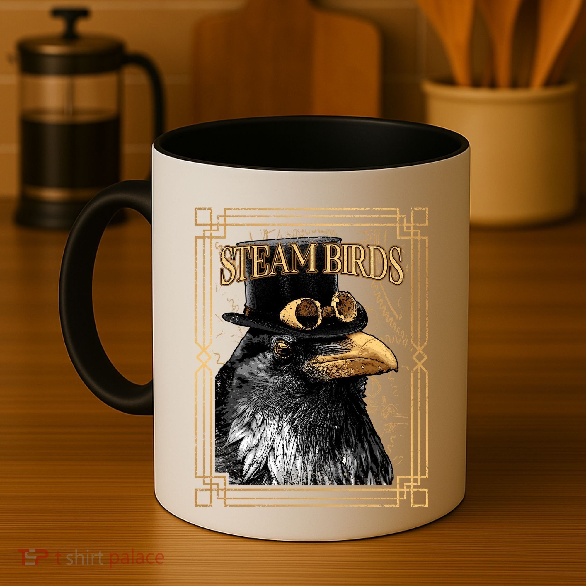 Steam Birds Coffee Mug