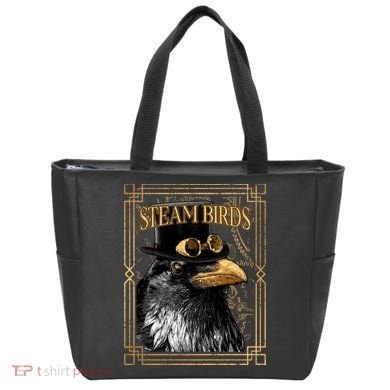 Steam Birds Tote Bag