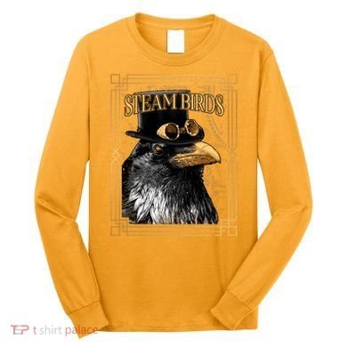 Steam Birds Long Sleeve Shirt