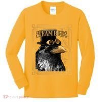 Steam Birds Kids Long Sleeve Shirt thumb 0