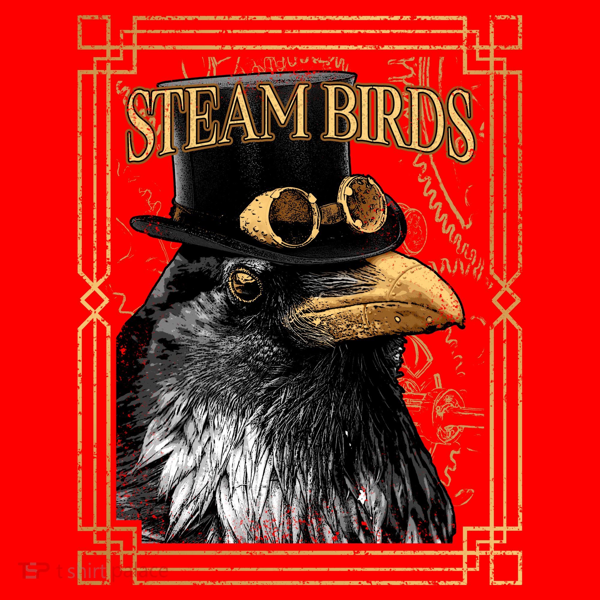 Steam Birds Santa Hat