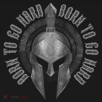 Spartan Born To Go Hard | Warrior Gym Workout Sparta Helmet Women's Hoodie thumb 2