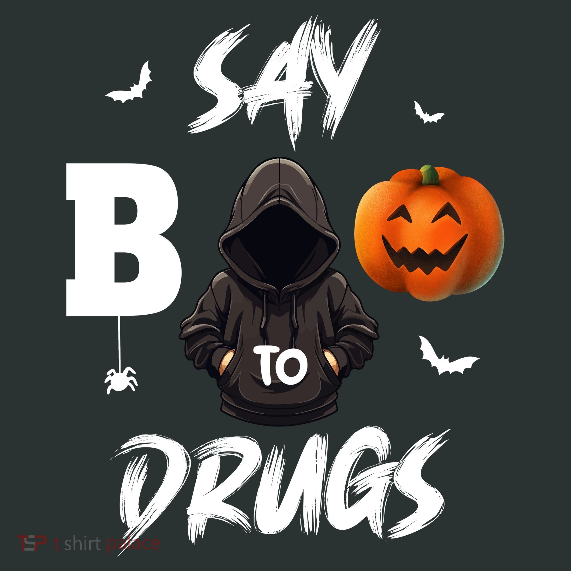 Say Boo To Drugs Halloween Pumpkin Awareness Mousepad