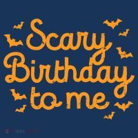 Scary Birthday To Me Funny Born On Halloween Bday Party Gift Baby Bodysuit thumb 2