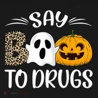 Say Boo To Drugs Red Ribbon Week Awareness Funny Halloween Women's Tank Top thumb 5