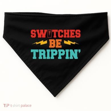 Switches Be Trippin Vintage USA-Made Doggie Bandana