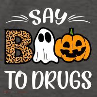 Say Boo To Drugs Red Ribbon Week Awareness Funny Halloween Women's Tank Top thumb 5