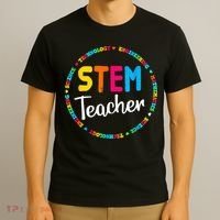 STEAM Back To School STEM Teacher T-Shirt thumb 3