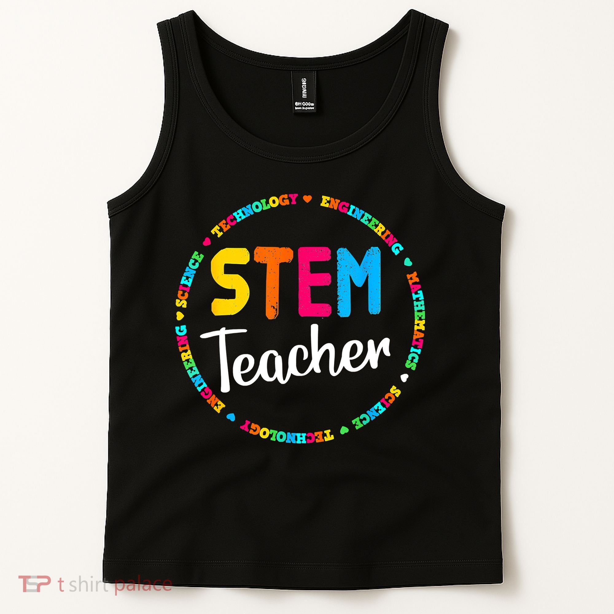STEAM Back To School STEM Teacher Tank Top
