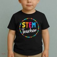 STEAM Back To School STEM Teacher Toddler T-Shirt thumb 2