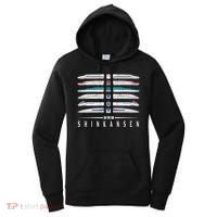 Shinkansen Bullet Train Six Pack Series Japanese Kanji Japan Premium Women's Hoodie thumb 0