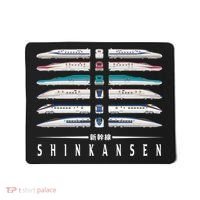 Shinkansen Bullet Train Six Pack Series Japanese Kanji Japan Premium Mousepad thumb 0