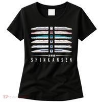 Shinkansen Bullet Train Six Pack Series Japanese Kanji Japan Premium Women's T-Shirt thumb 0