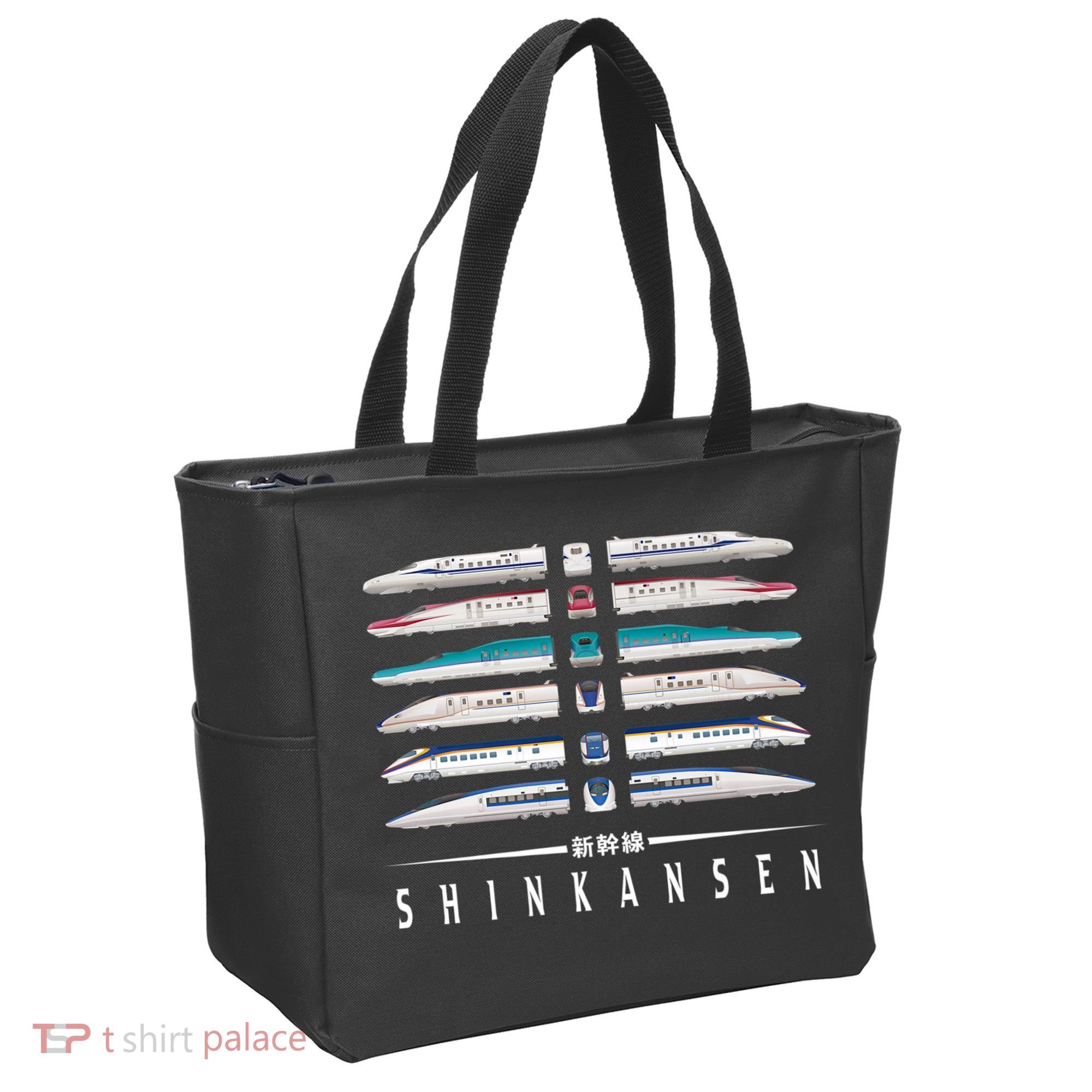 Shinkansen Bullet Train Six Pack Series Japanese Kanji Japan Premium Tote Bag
