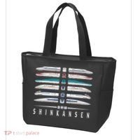 Shinkansen Bullet Train Six Pack Series Japanese Kanji Japan Premium Tote Bag thumb 3
