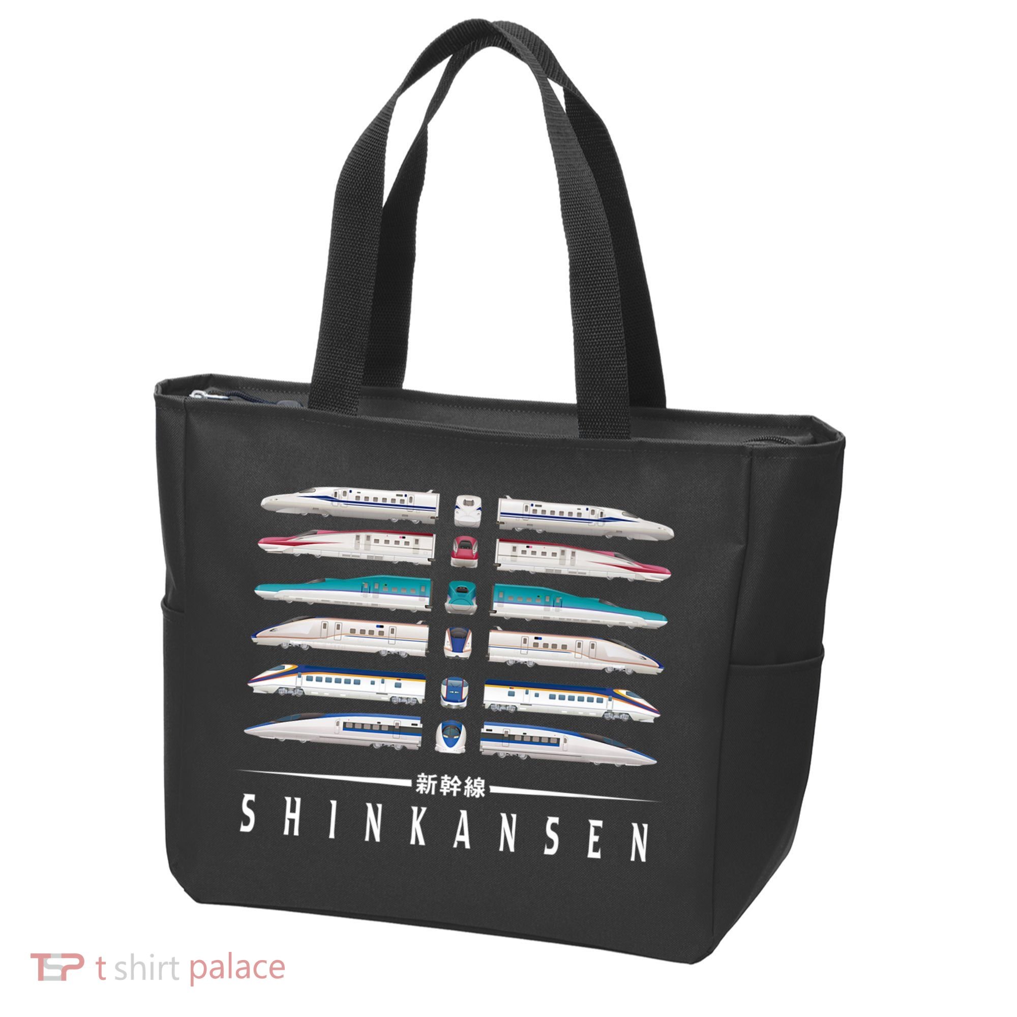 Shinkansen Bullet Train Six Pack Series Japanese Kanji Japan Premium Tote Bag