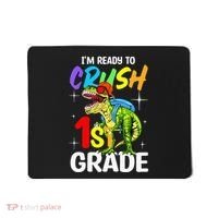 Student Back to School I'm Ready to Crush 1st Grade Dinosaur Mousepad thumb 0