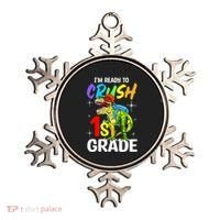Student Back to School I'm Ready to Crush 1st Grade Dinosaur Ornament thumb 0