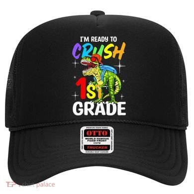 Student Back to School I'm Ready to Crush 1st Grade Dinosaur Hat