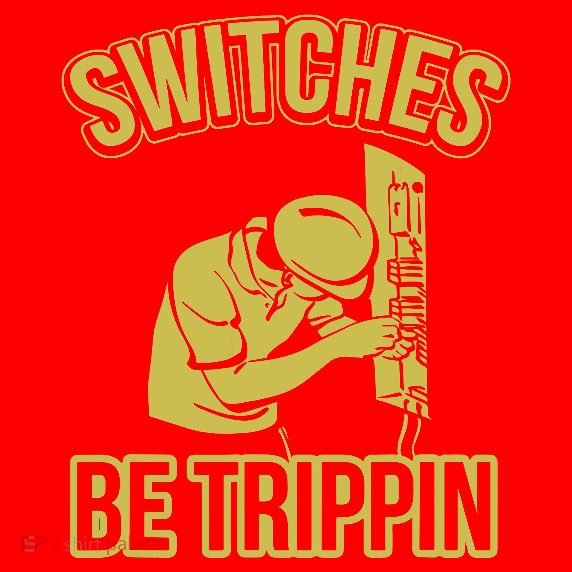 Switches Be Trippin Funny Master Electrician Fuse Box Santa Hat