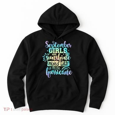 September Birthday Tie Die Hoodie