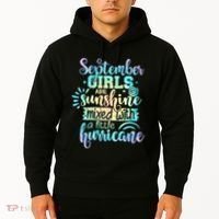 September Birthday Tie Die Hoodie thumb 2