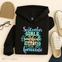 September Birthday Tie Die Hoodie thumb 4