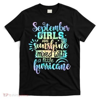September Birthday Tie Die T-Shirt