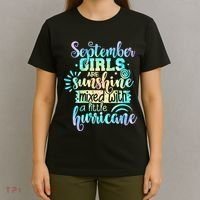 September Birthday Tie Die T-Shirt thumb 4