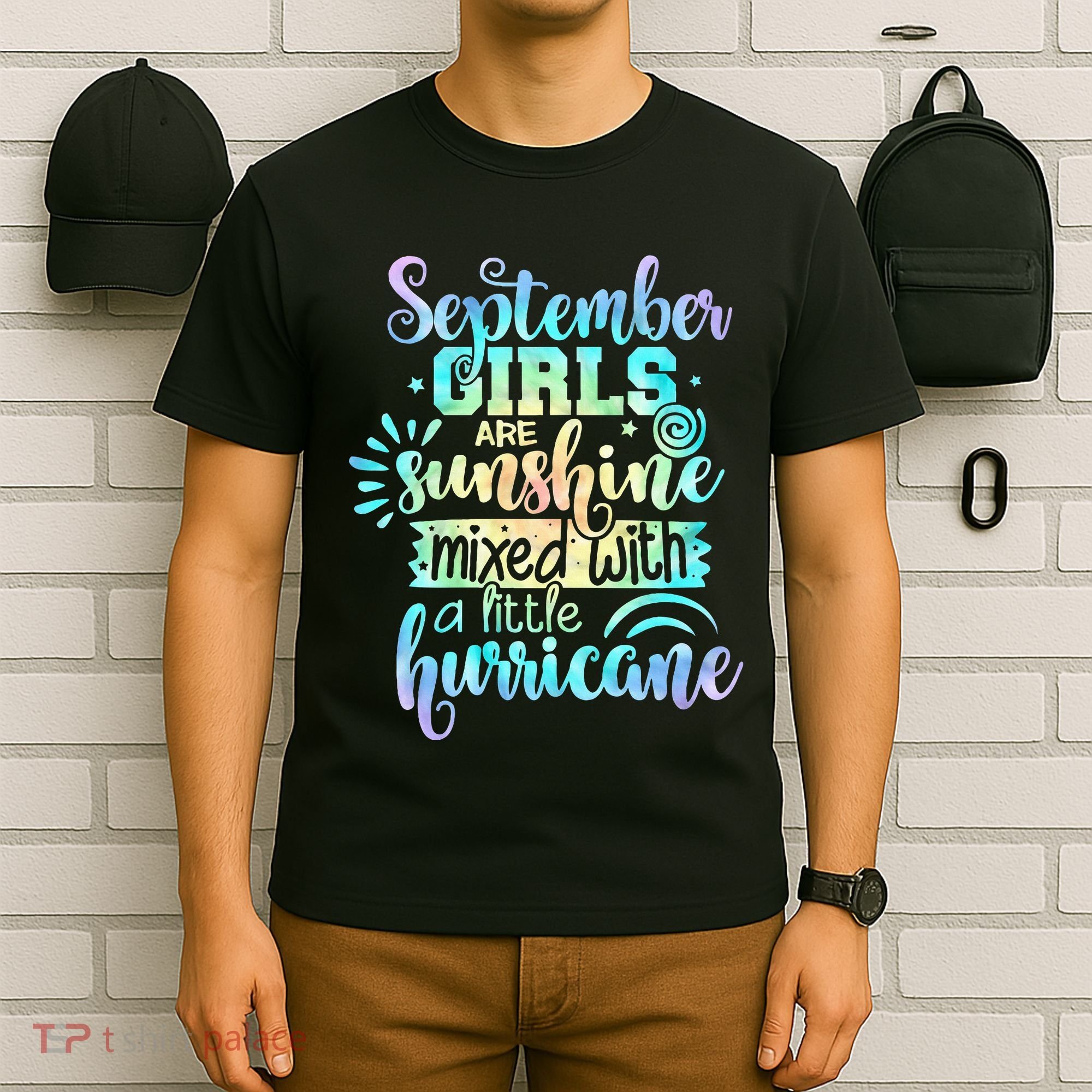 September Birthday Tie Die T-Shirt
