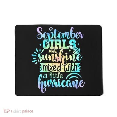 September Birthday Tie Die Mousepad