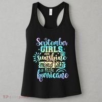 September Birthday Tie Die Women's Tank Top thumb 3