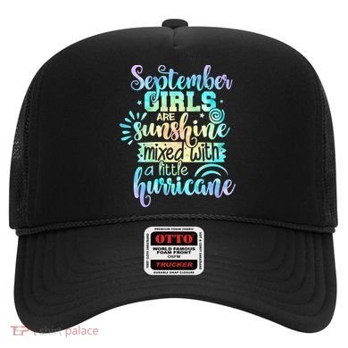 September Birthday Tie Die Hat