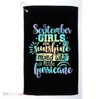 September Birthday Tie Die Golf Towel thumb 0