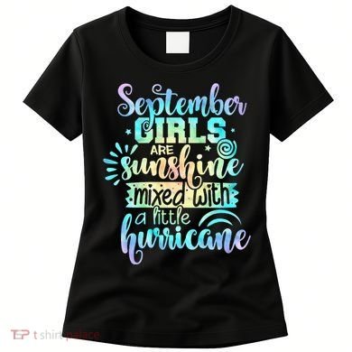 September Birthday Tie Die Women's T-Shirt