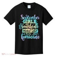 September Birthday Tie Die Kids T-Shirt thumb 0