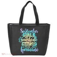 September Birthday Tie Die Tote Bag thumb 0