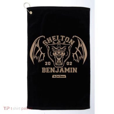 Shelton Benjamin The Gold Standard Est 2002 Golf Towel