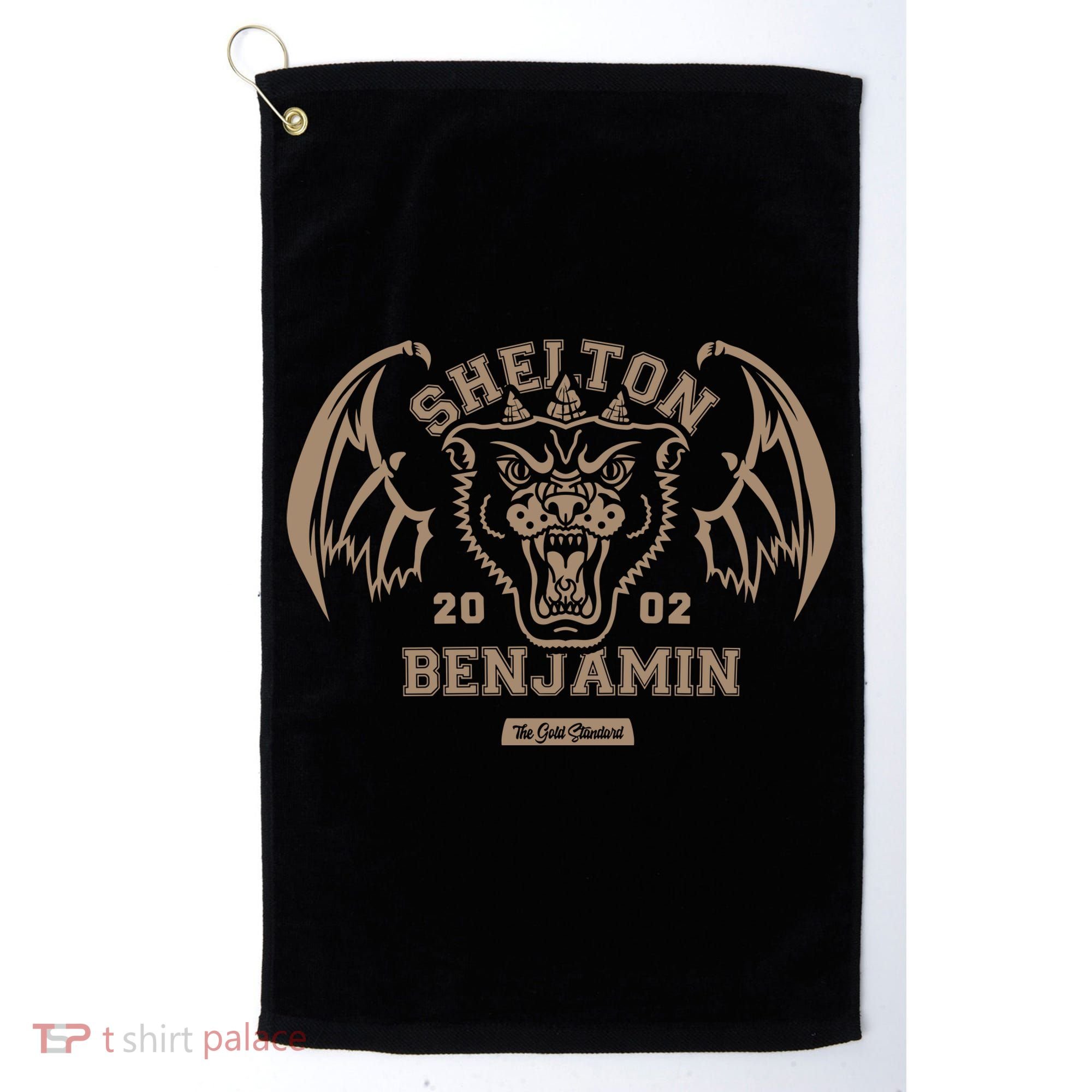 Shelton Benjamin The Gold Standard Est 2002 Golf Towel