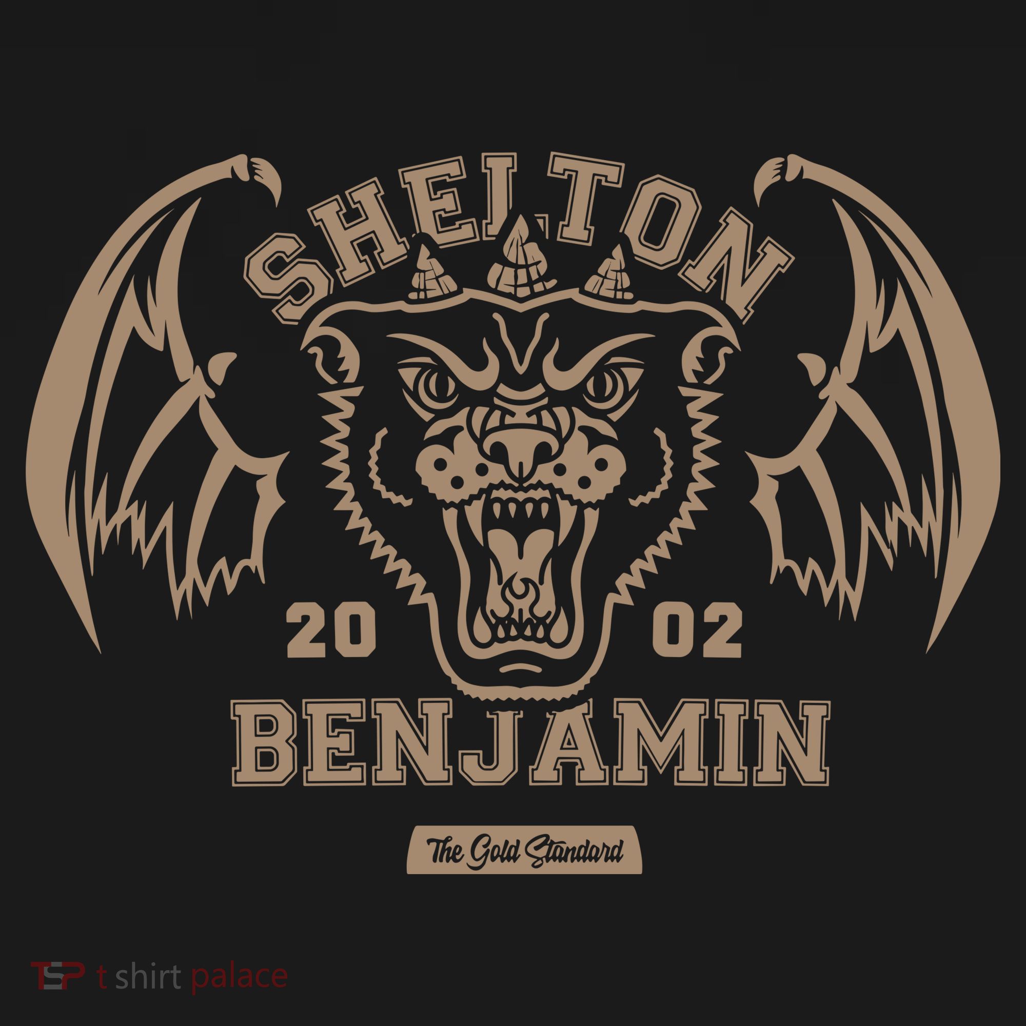 Shelton Benjamin The Gold Standard Est 2002 Kids Hoodie