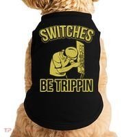 Switches Be Trippin Funny Master Electrician Fuse Box Doggie Tank thumb 0