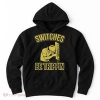 Switches Be Trippin Funny Master Electrician Fuse Box Hoodie thumb 0