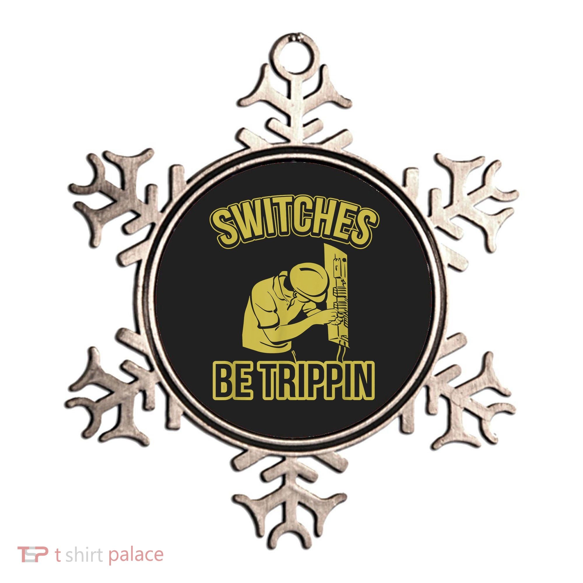 Switches Be Trippin Funny Master Electrician Fuse Box Ornament