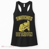 Switches Be Trippin Funny Master Electrician Fuse Box Women's Tank Top thumb 0